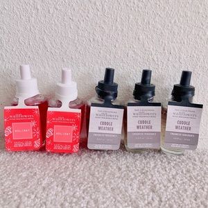 BBW holiday wallflower refills set